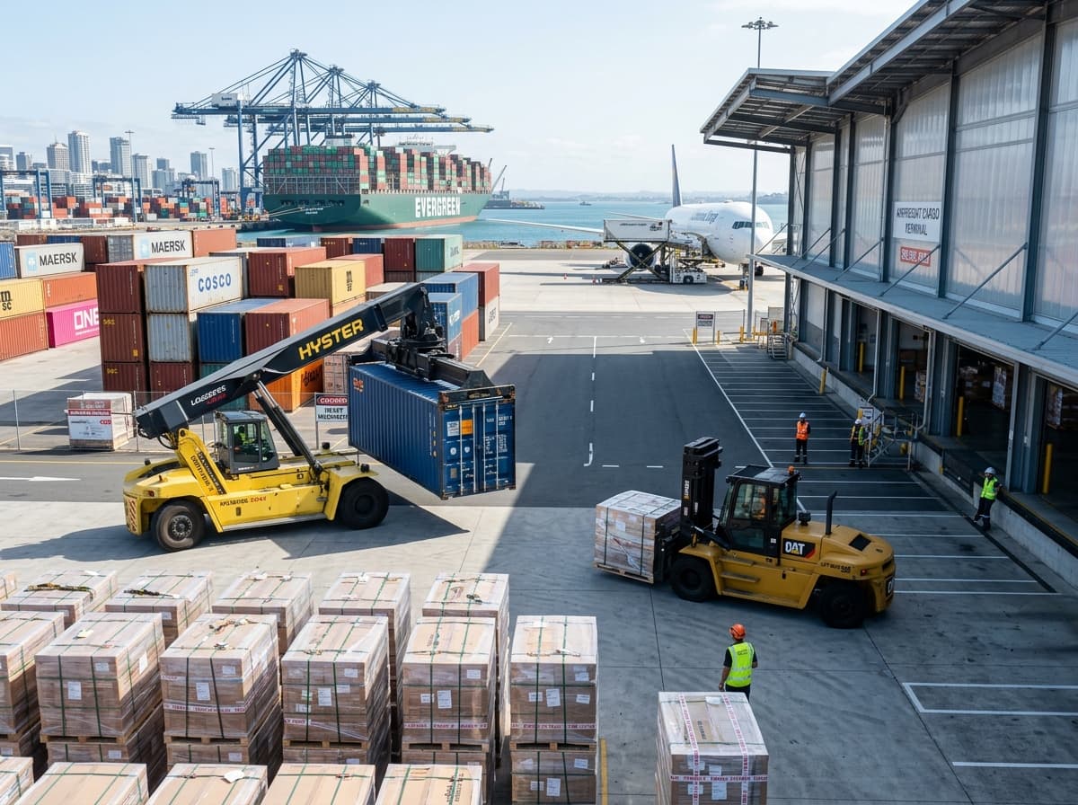 Fret lourd et conteneurs logistiques pour entreprises